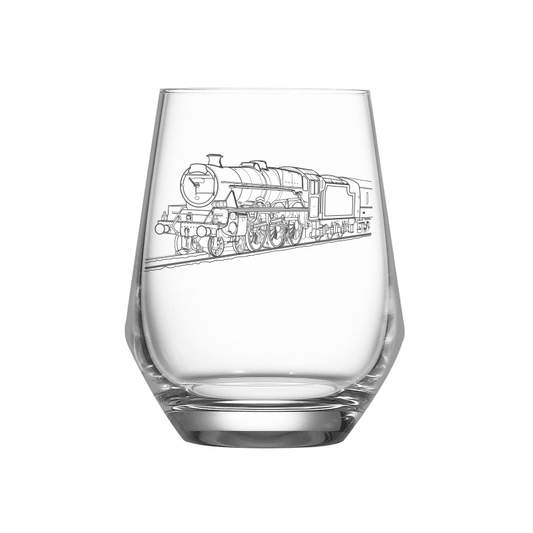 Steam Train Locomotive Wine Glass Selection | Giftware Engraved