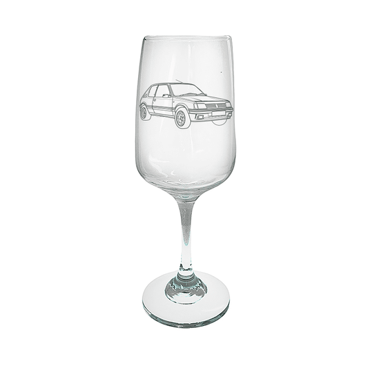 Peugeot 205 Gti Wine Glass Selection | Giftware Engraved