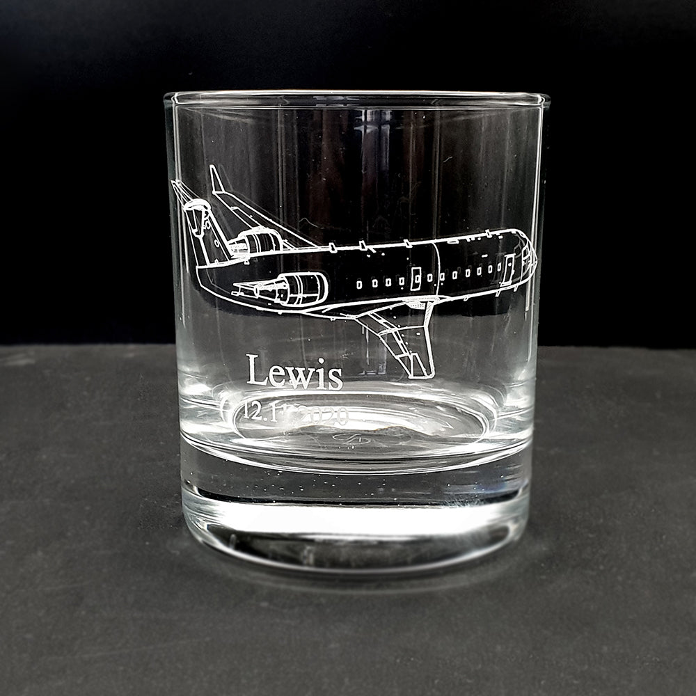 Bombardier CRJ 100/200 Artwork engraved on Everyday Tumbler | Giftware Engraved