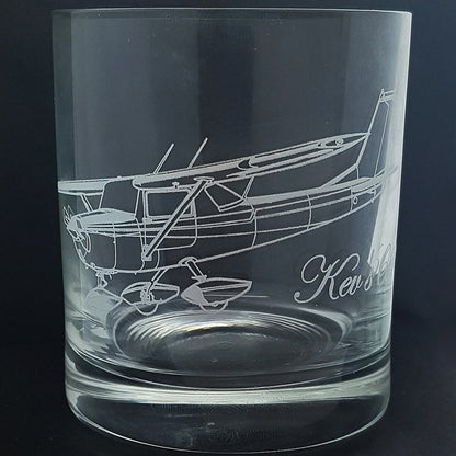 Cessna 152 Aircraft Tumbler Glass | Giftware Engraved