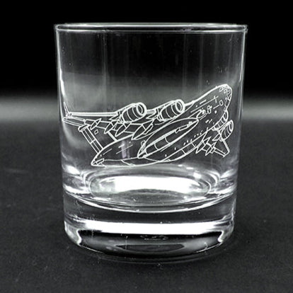 C17 Globemaster Aircraft on Classic Everyday Tumbler Glass | Giftware engraved