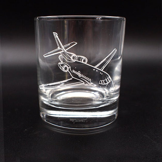 Dassault Falcon 900 Aircraft Tumbler Glass | Giftware Engraved