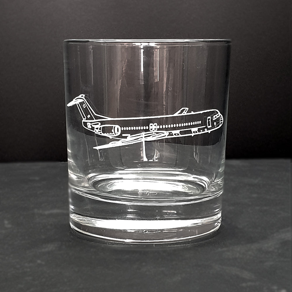 Fokker 100 Jet Aircraft Engraved on Classic Everyday Tumbler | Giftware Engraved