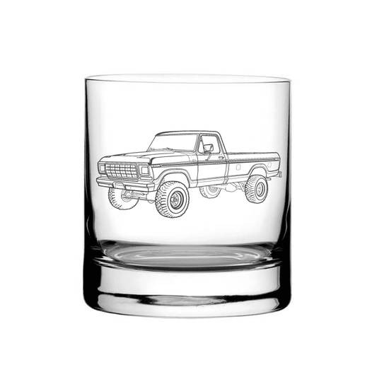 F150 Truck Tumbler Glass | Giftware Engraved