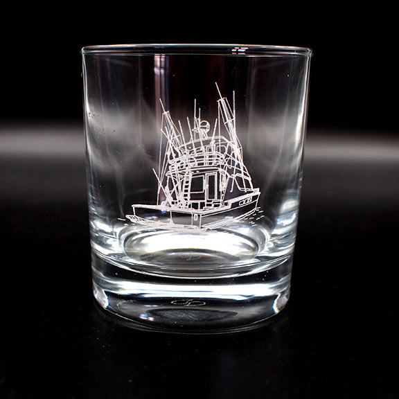 Fishing Yacht engraved on Classic Tumbler | Giftware Engraved