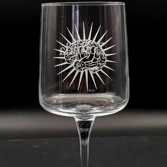 Brain Juice Wine Glass Selection | Giftware Engraved