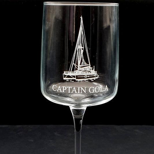 Catamaran Wine Glass Selection | Giftware Engraved