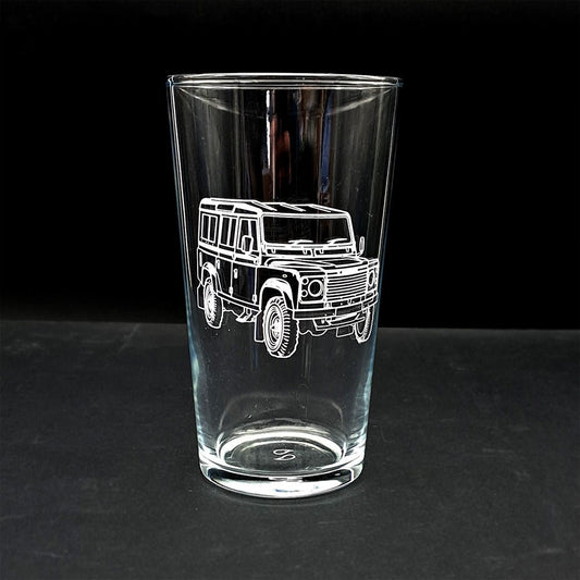 Land Rover Beer Glass | Giftware Engraved
