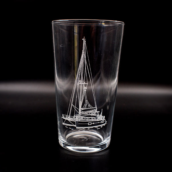 Catamaran Beer Glass | Giftware Engraved