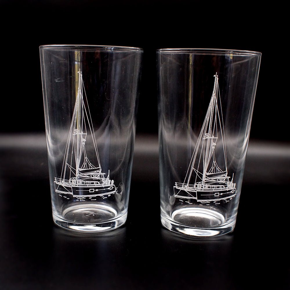 Catamaran Beer Glass | Giftware Engraved