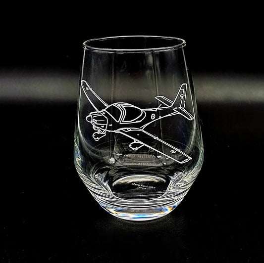 Grob T1 Tutor Stemless Wine Glass Tumbler | Giftware Engraved