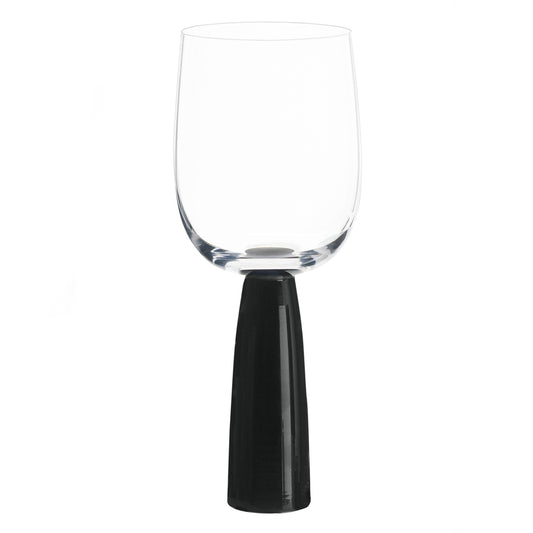 Personalised Long Stem Anton Oslo Wine Glass - 300ml - Black or Frosted