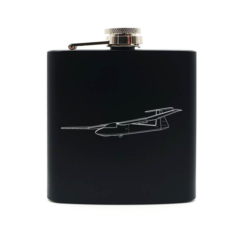pirat glider hip flask – digital engraving mockup / engraving preview