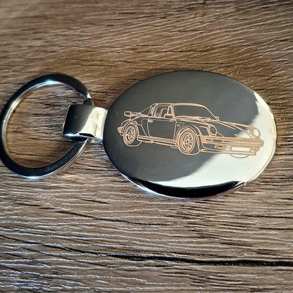911 Carrera Targa Super Sport Car Keyring