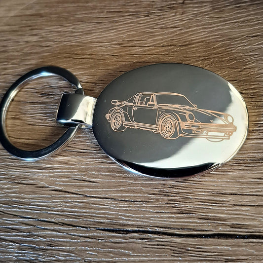 911 Carrera Targa Super Sport Car Keyring