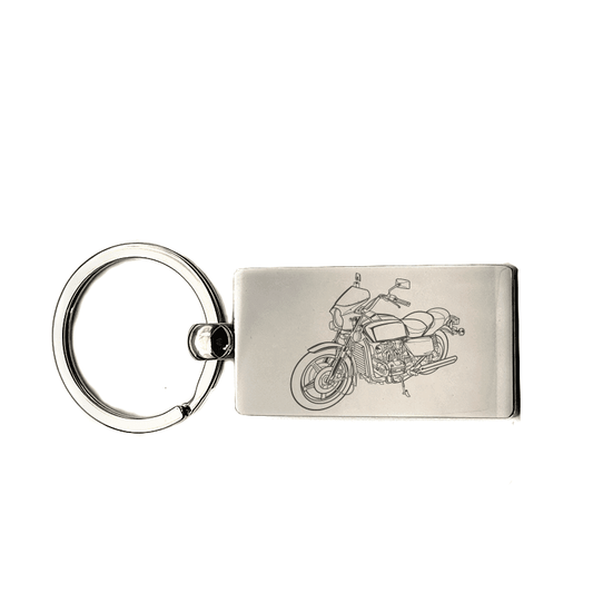 HON Goldwing Motorcycle Key Ring | Giftware Engraved