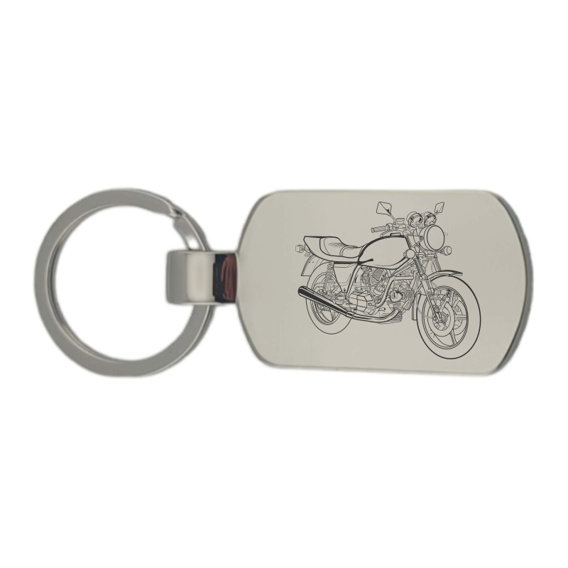 Duc 900SD Motorcycle Dog Tag Keyring | Giftware Engraved