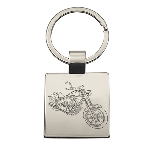 HON Fury Motorcycle Key Ring | Giftware Engraved