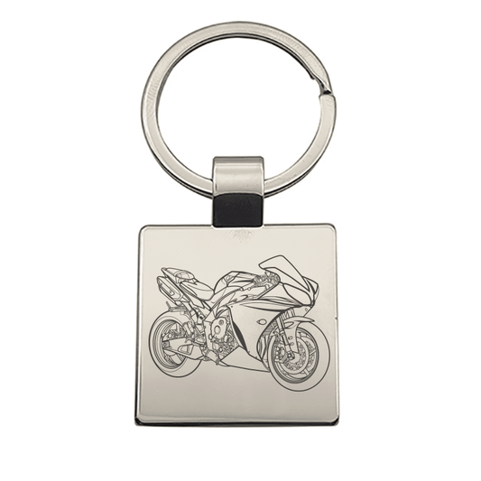 YAM R1 Motorcycle Key Ring | Giftware Engraved
