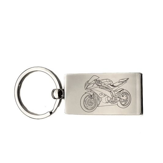 YAM R6 Motorcycle Key Ring Selection | Giftware Engraved