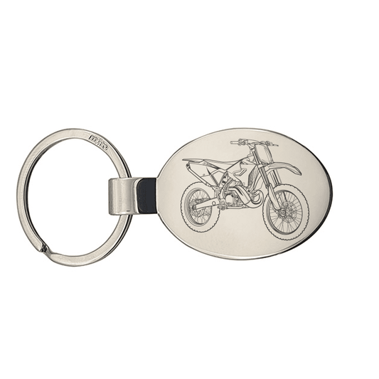 YAM YZ250 Motorcycle Key Ring | Giftware Engraved