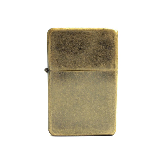 Personalised Vintage Style Gold Brass Lighter | Giftware Engraved