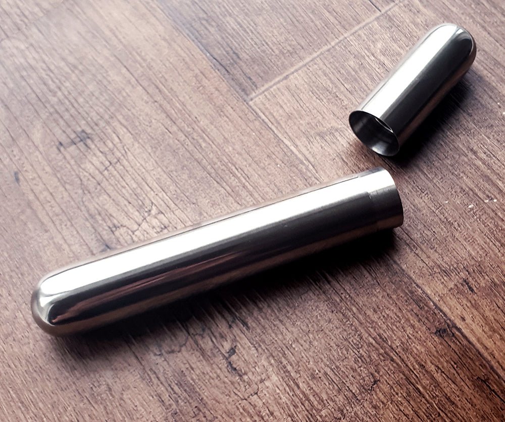cigar tube with top removed