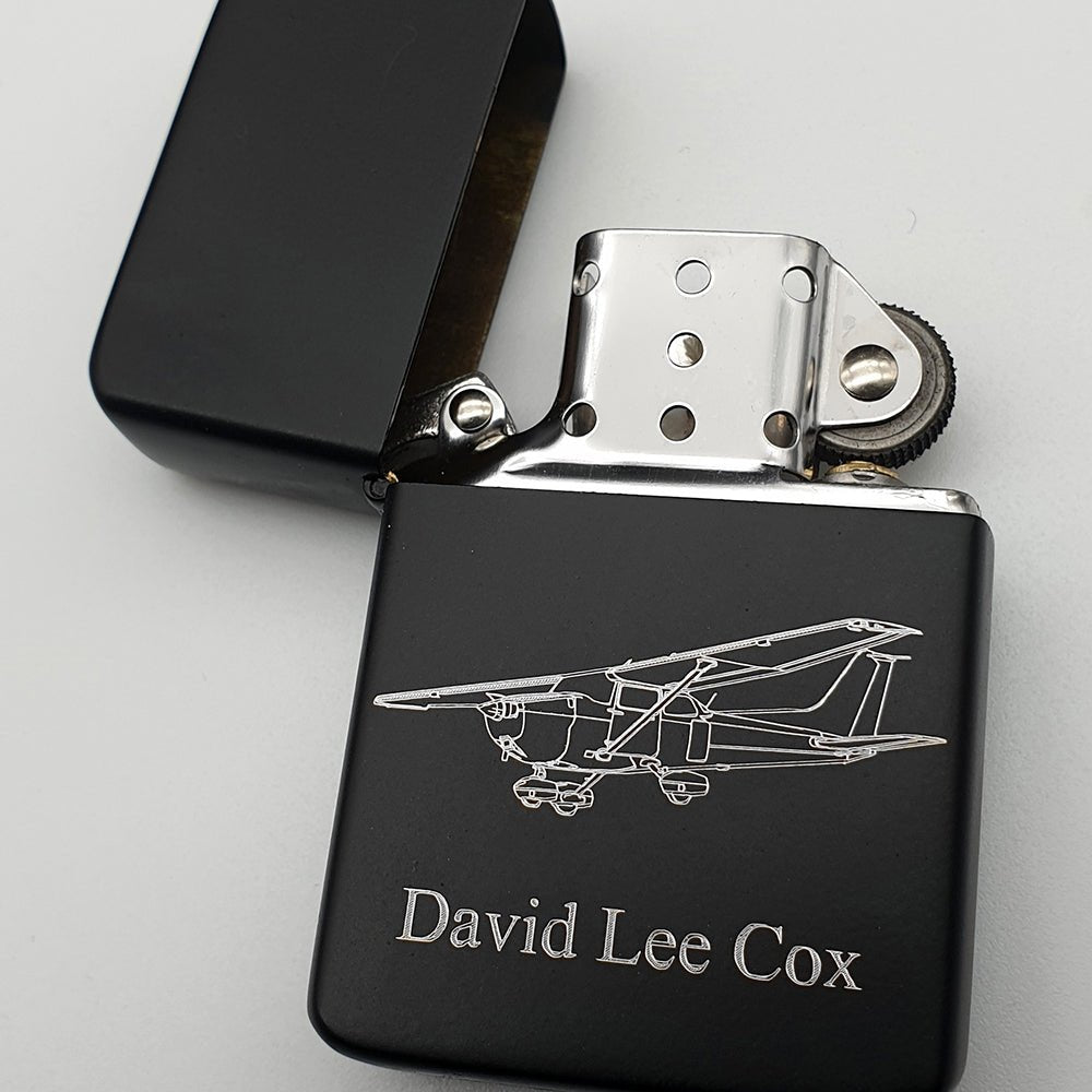 Cessna 172 Aircraft Fuel Lighter | Giftware Engraved