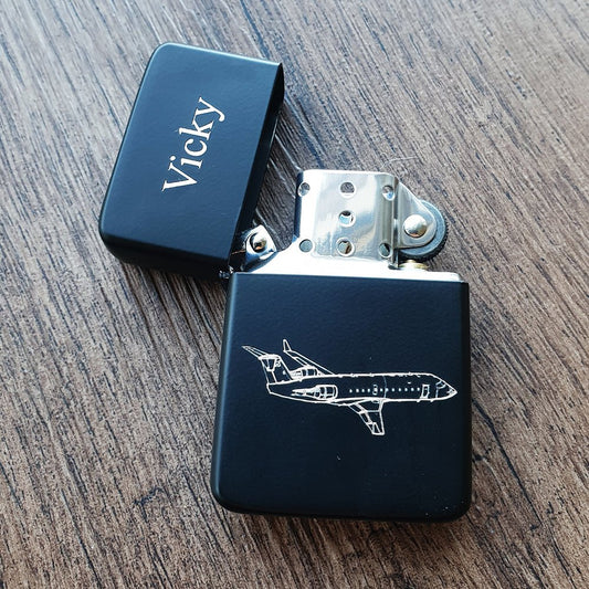Bombardier CRJ Jet Aircraft Fuel Lighter | Giftware Engraved