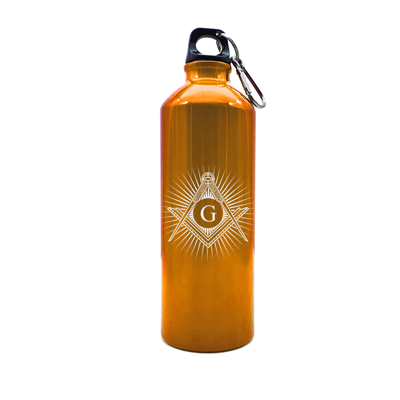 Masonic Mason Themed Travel Bottle, Cup and Mug Selection