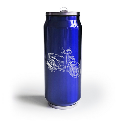 Scooter Moped Themed Travel Bottle, Cup and Mug Selection