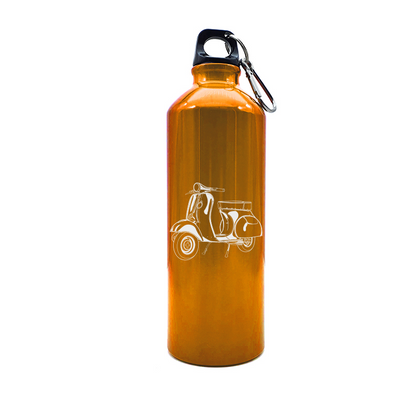 Scooter Moped Themed Travel Bottle, Cup and Mug Selection