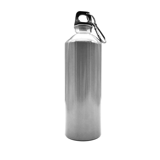 Personalised Grey Sports Travel Bottle with Clip - 750ml | Giftware Engraved