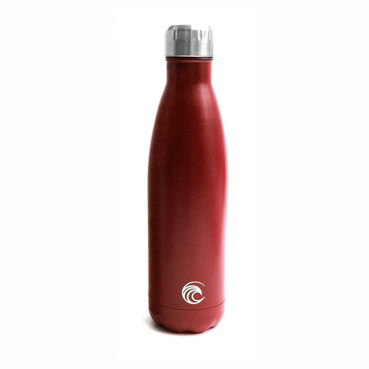 Personalised Ocean Red Thermal Travel Bottle - 500ml