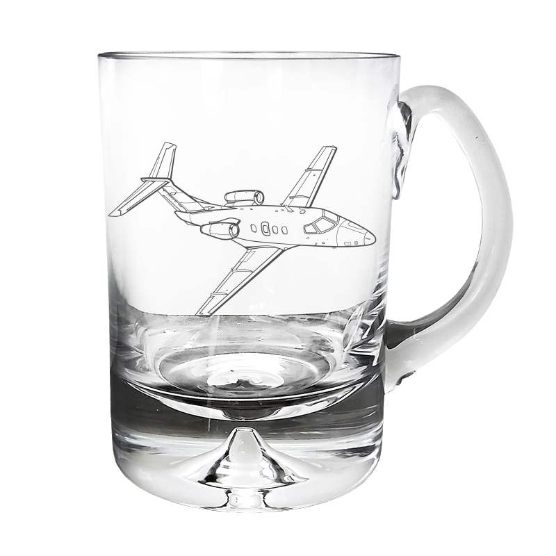 Embraer Phenom 100 Aircraft Glass Tankard