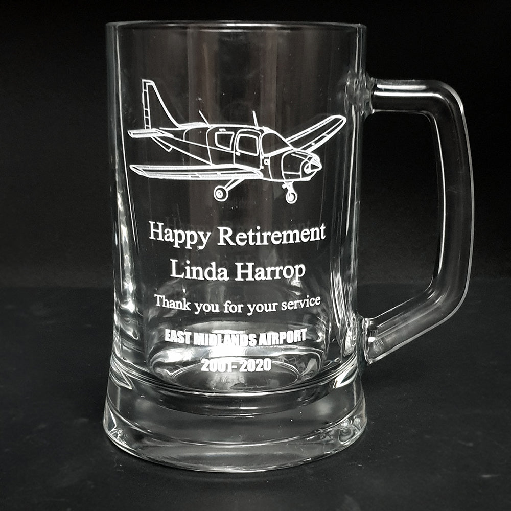 Piper PA28 Aircraft  | Giftware Engraved
