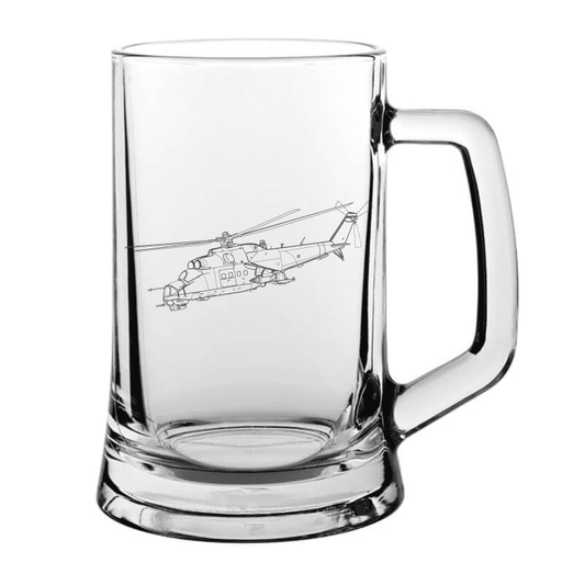 MI24 Hind Helicopter  | Giftware Engraved
