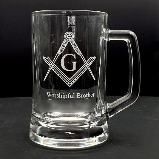 Masonic Compass & Set Square with G  | Giftware Engraved
