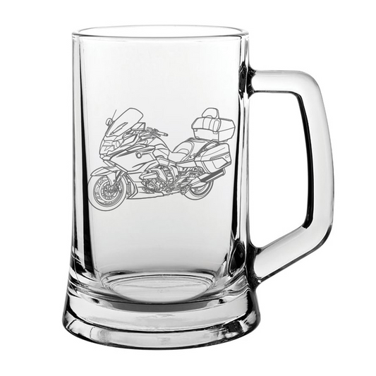 BM K1600 Motorcycle Glass Tankard