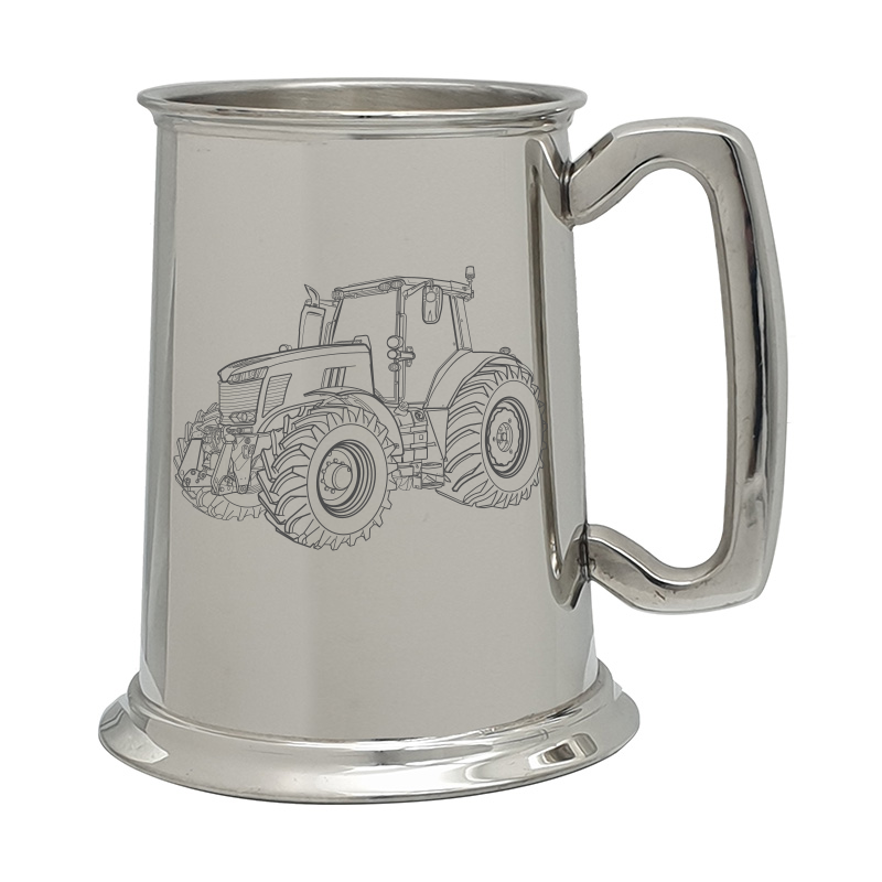 Tractor  Pewter Tankard