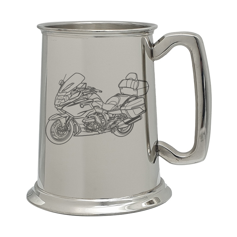 BM K1600 Motorcycle Pewter Tankard