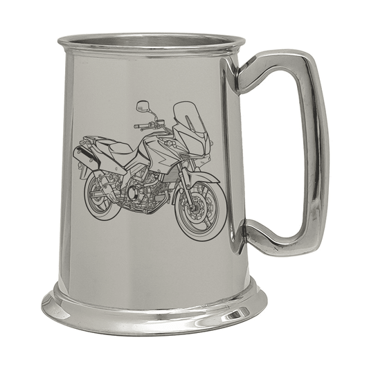 SUZ V-Strom 650 Motorcycle Pewter Tankard | Giftware Engraved