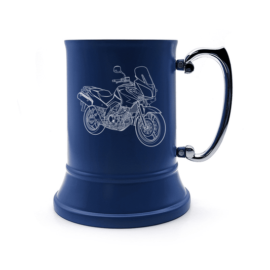 SUZ V-Strom 650 Motorcycle Steel Tankard Selection | Giftware Engraved