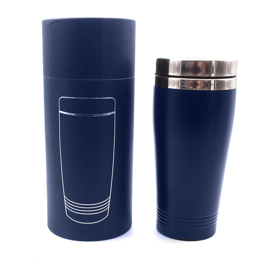 Blue Thermal Travel Cup with Presentation Box | Giftware Engraved 
