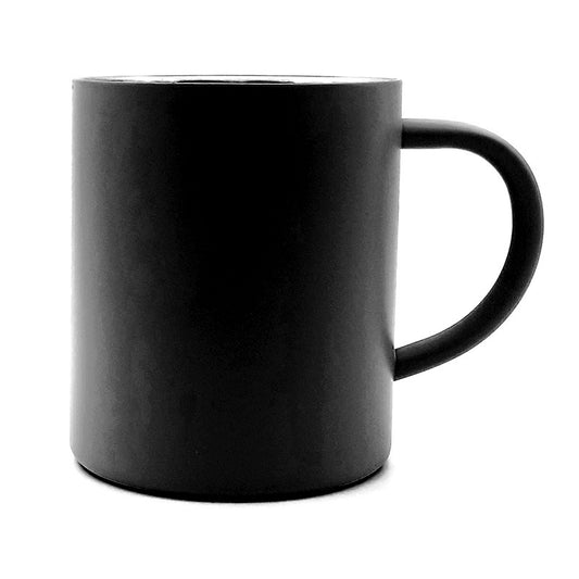 Personalised Black Thermal Camping Mug - 400ml | Giftware Engraved