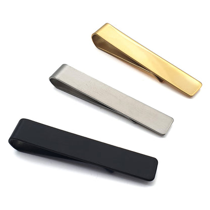 Personalised Tie Bar - Perfect smart Wedding Suit Dresswear - Choice of Colours | Giftware Engraved