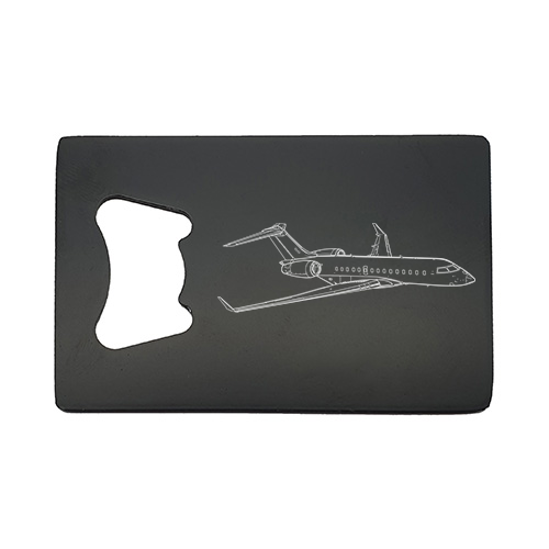 Bombardier Global Aircraft design on Bottle Opener