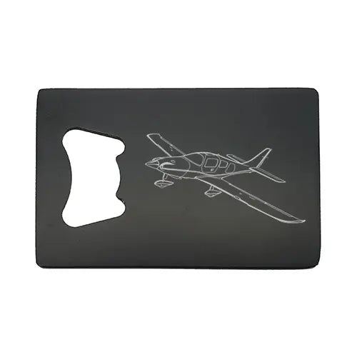 Cessna Columbia 350 aircraft Bottle opener – digital engraving mockup / engraving