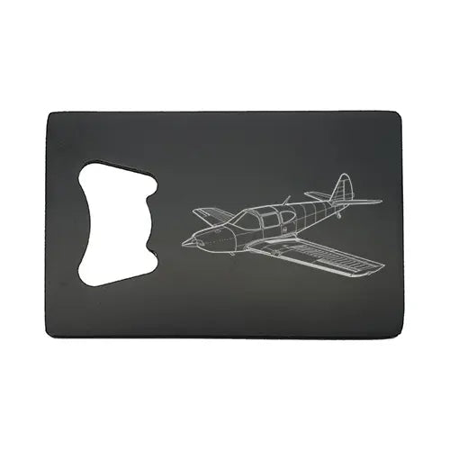 gc1 swift aircraft Bottle opener – digital engraving mockup / engraving