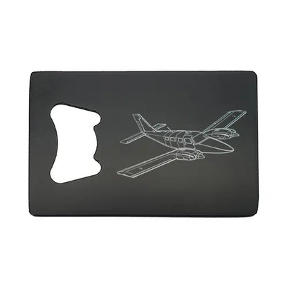 PA34 Seneca Aircraft  bottle opener – digital engraving mockup / engraving